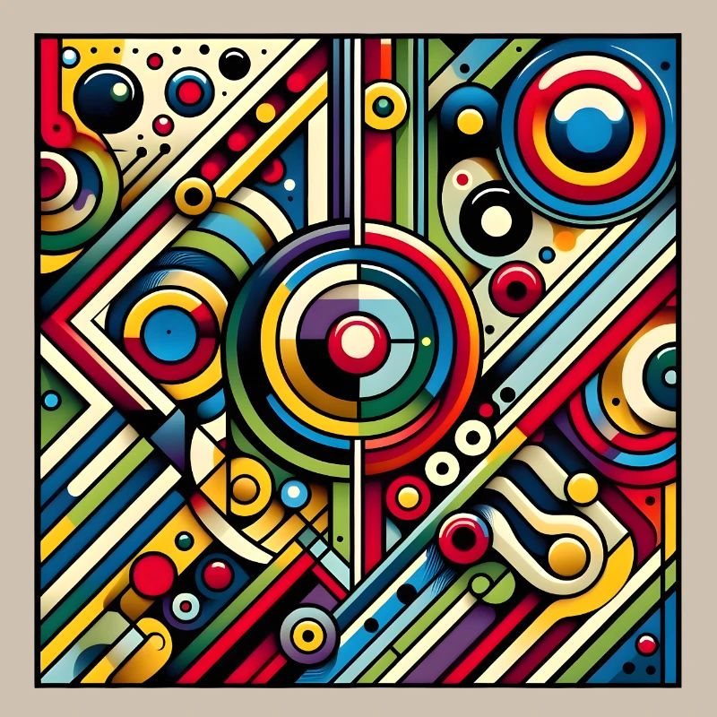 Neon Geometry — Circuit Pop