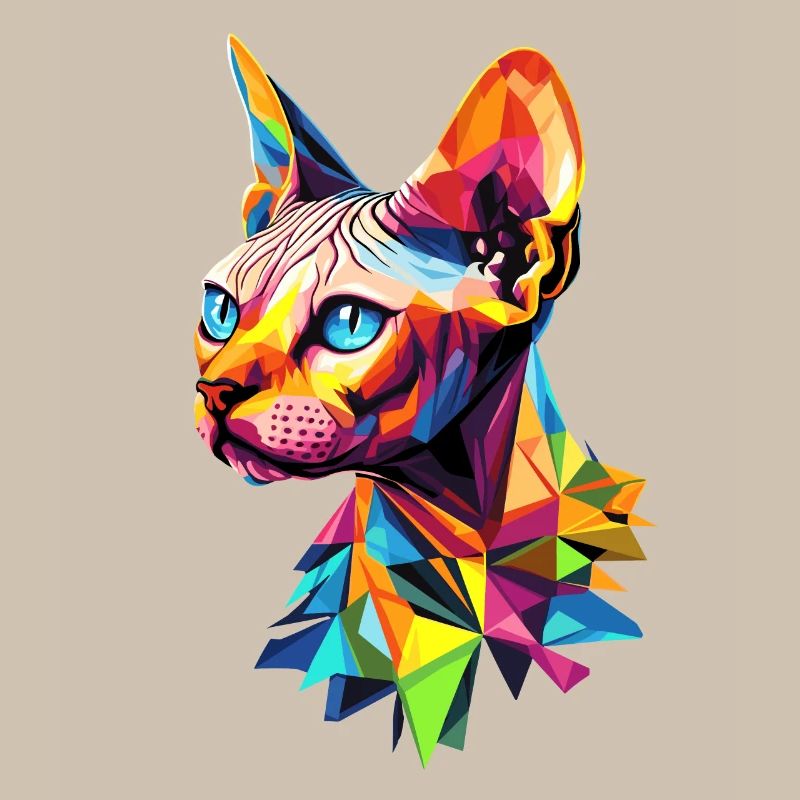 Chat Sphynx Chat Sphynx Chat Canadien Mignon Sphinx