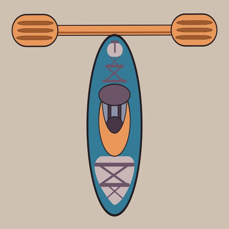 BUCHSTABE T - KAJAK