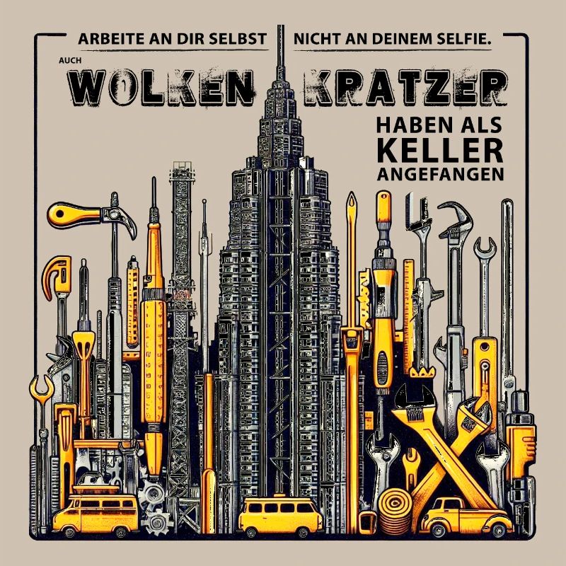 Auch Wolkenkratzer haben als Keller angefangen