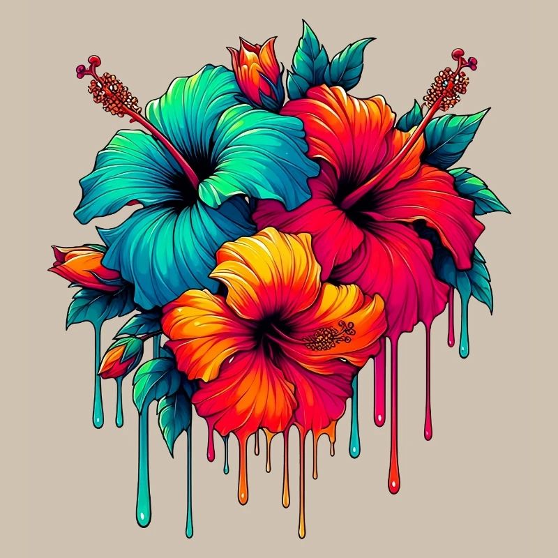 Fleurs d’hibiscus