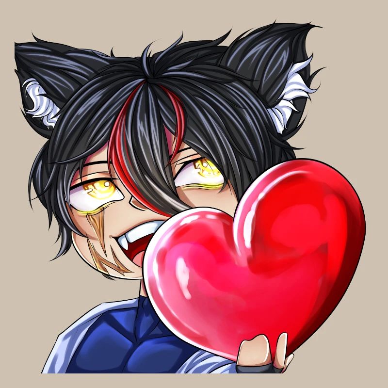 Chibi mit Herz