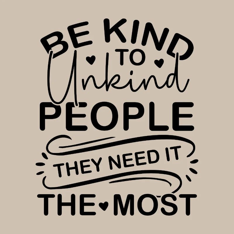 Be friendly