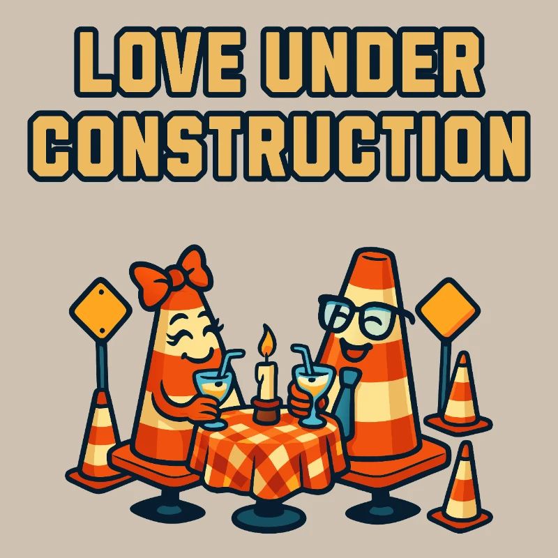 Love under construction: Traffic cones