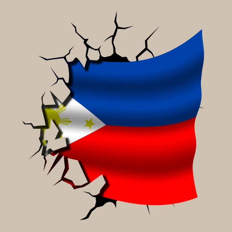 Philippine - Flag Broken