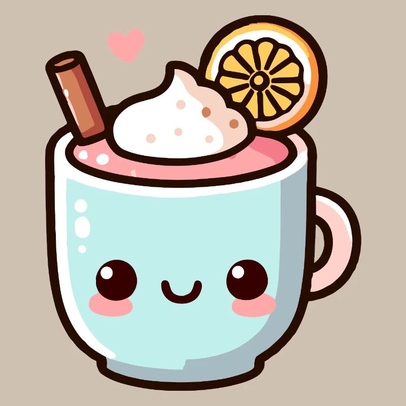 Cute Citrus Coffee Mug Design