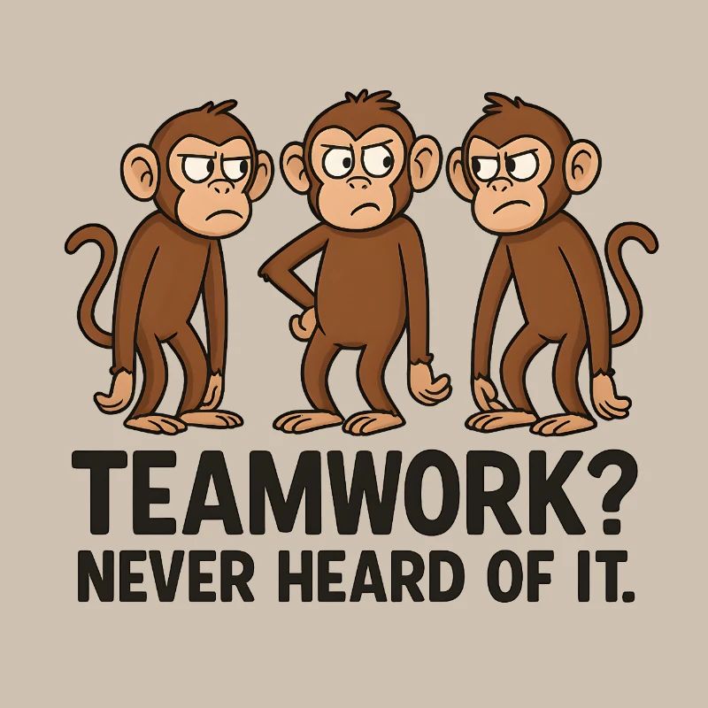 Exploring monkey friendship with humor
