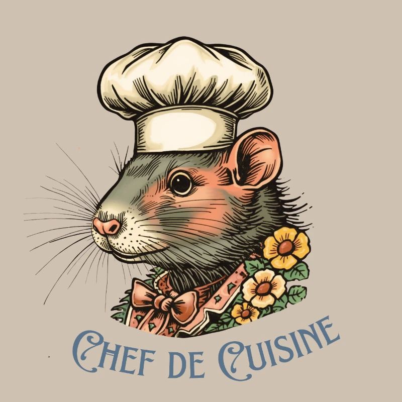 Cuisiner le rat avec la toque de chef