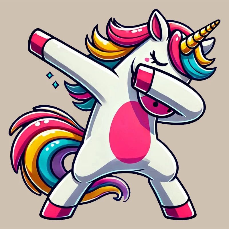 Dab Einhorn Dabbing Einhörner Unicorn Mädchen