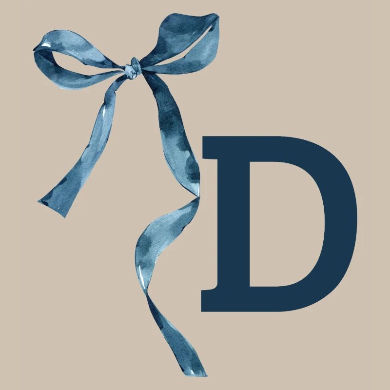Monogramme d idée cadeau 