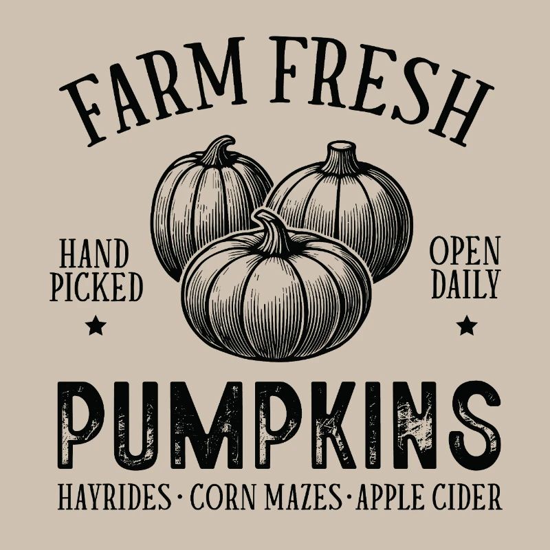 Autumn Pumpkins with Rustic Style