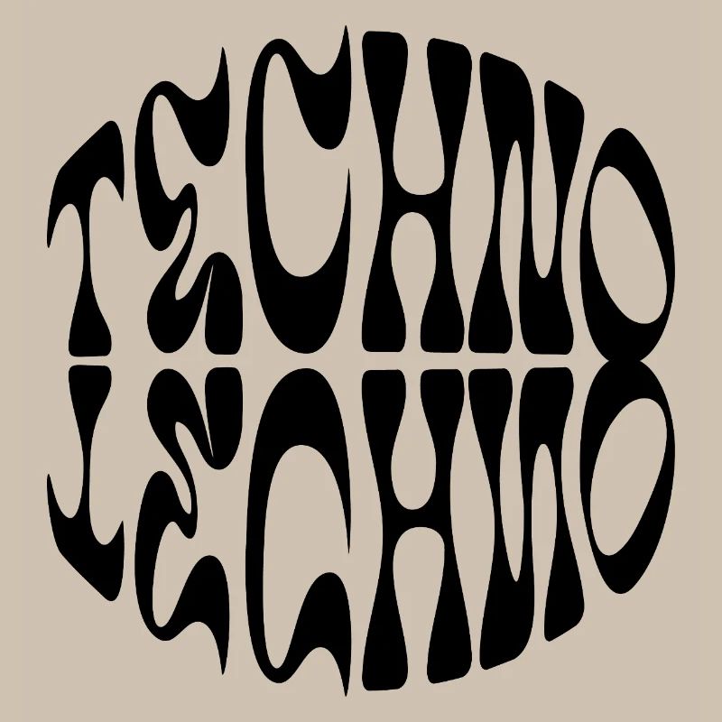 Conception de logo Techno liquid