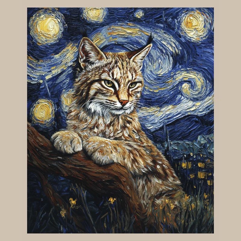 Luchs Van Gogh Style Starry 