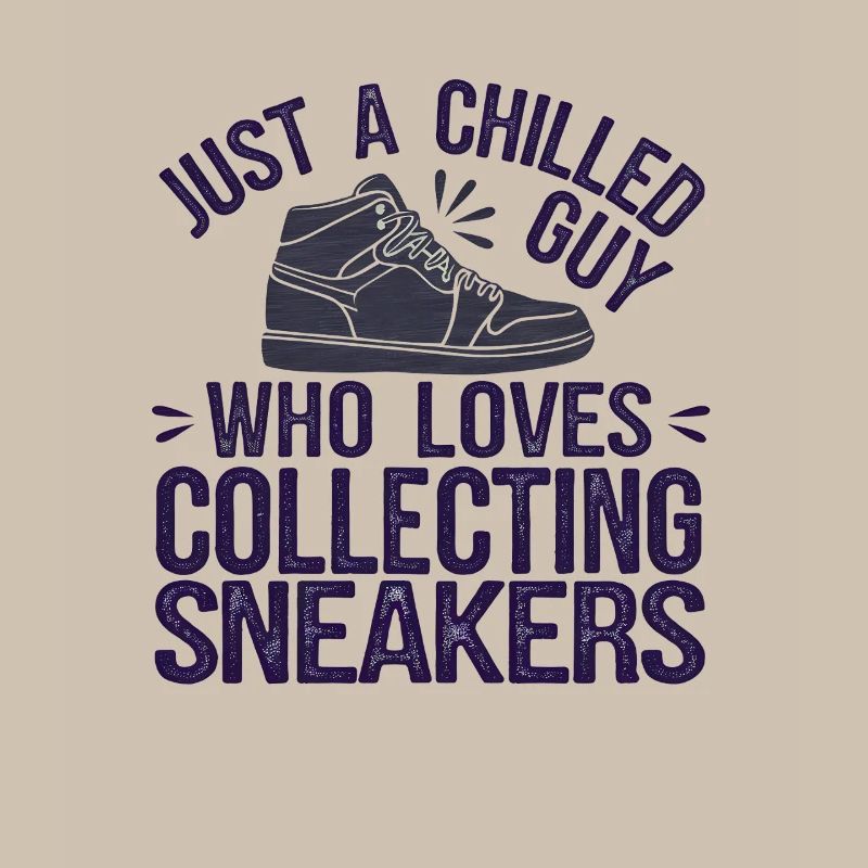 Imprimé collector de baskets décontractées