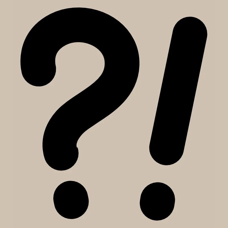 Points d’interrogation et points d’exclamation