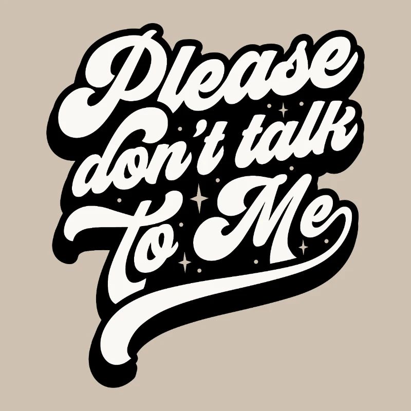 Expressive message in modern style