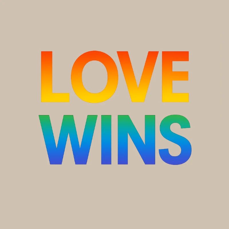 Pride Rainbow Love Equality Diversity Queer