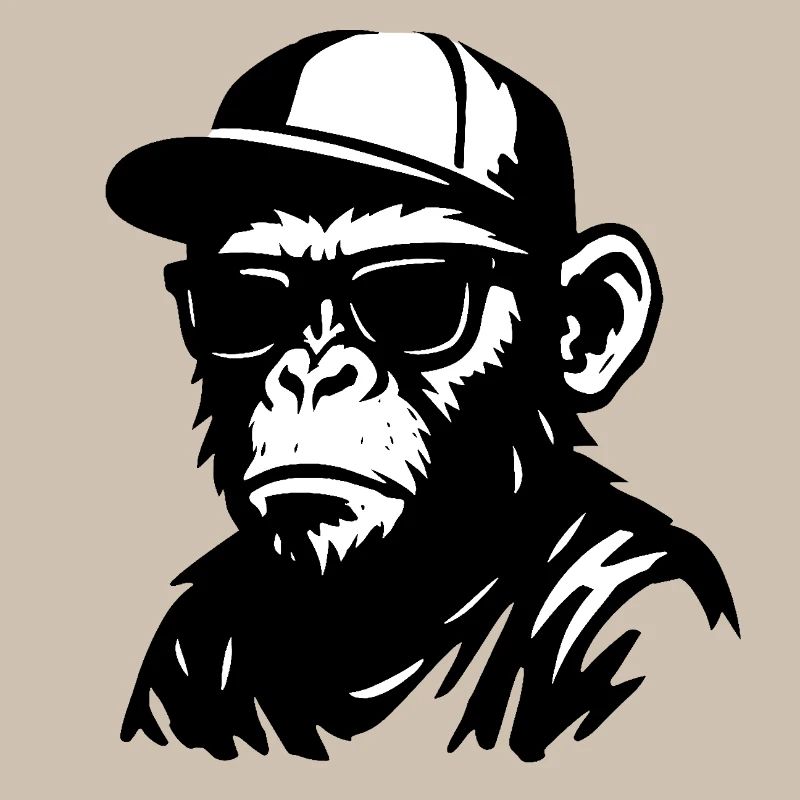 Urban Affe Graffiti Design
