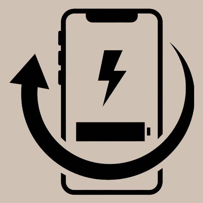Blitzförmiger Energiekreis