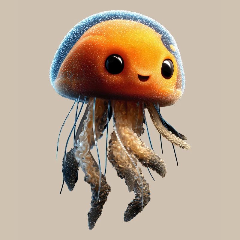 Méduse Méduse de feu Méduse Méduse mignonne