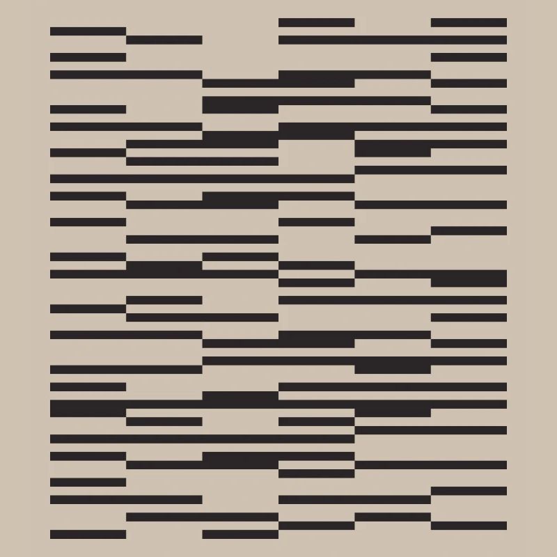 Lines design Minimalist Barcode