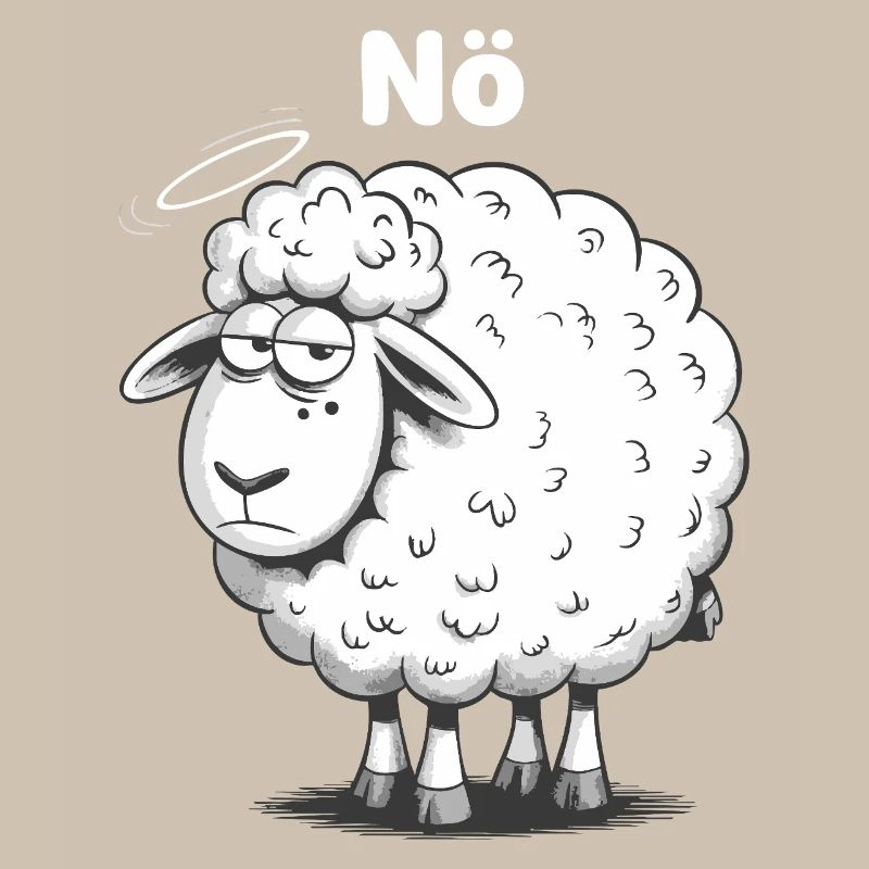 Basse-Autriche – Grumpy Sheep Humour Design