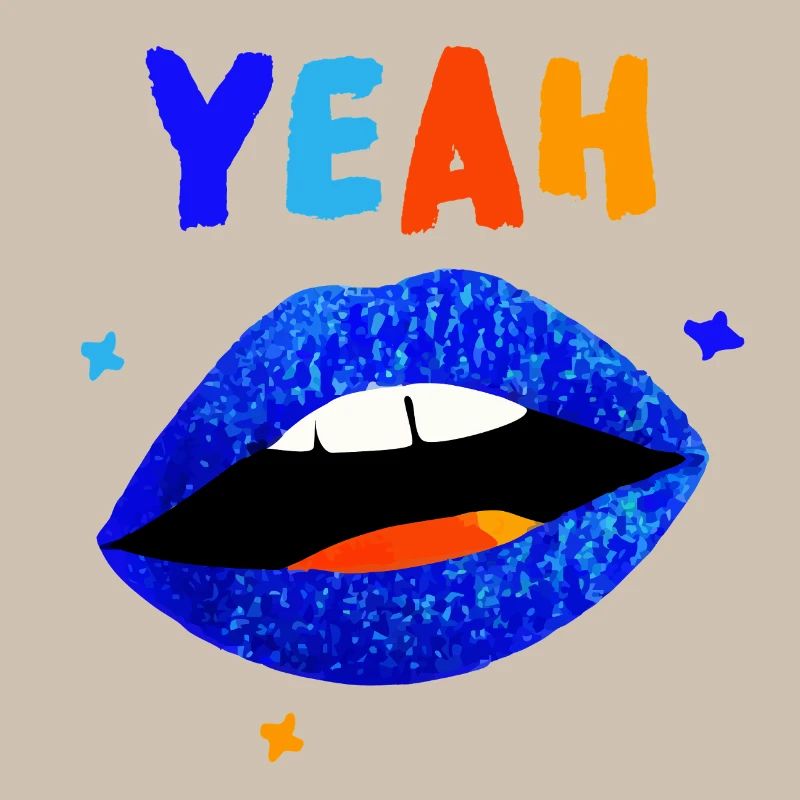 Vibrant Rainbow Lips YEAH