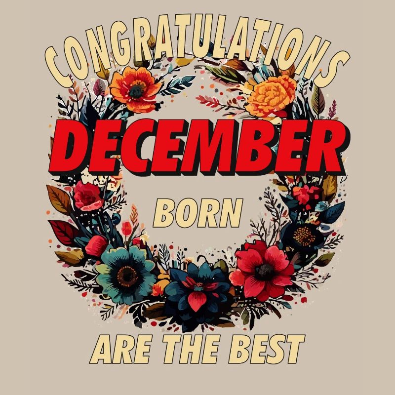 CONGRATULATIONS DECEMBER