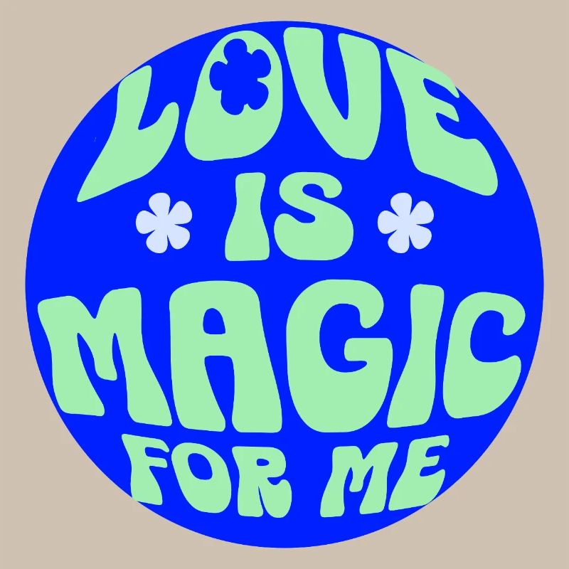 Love is like magic, like a beautiful spell