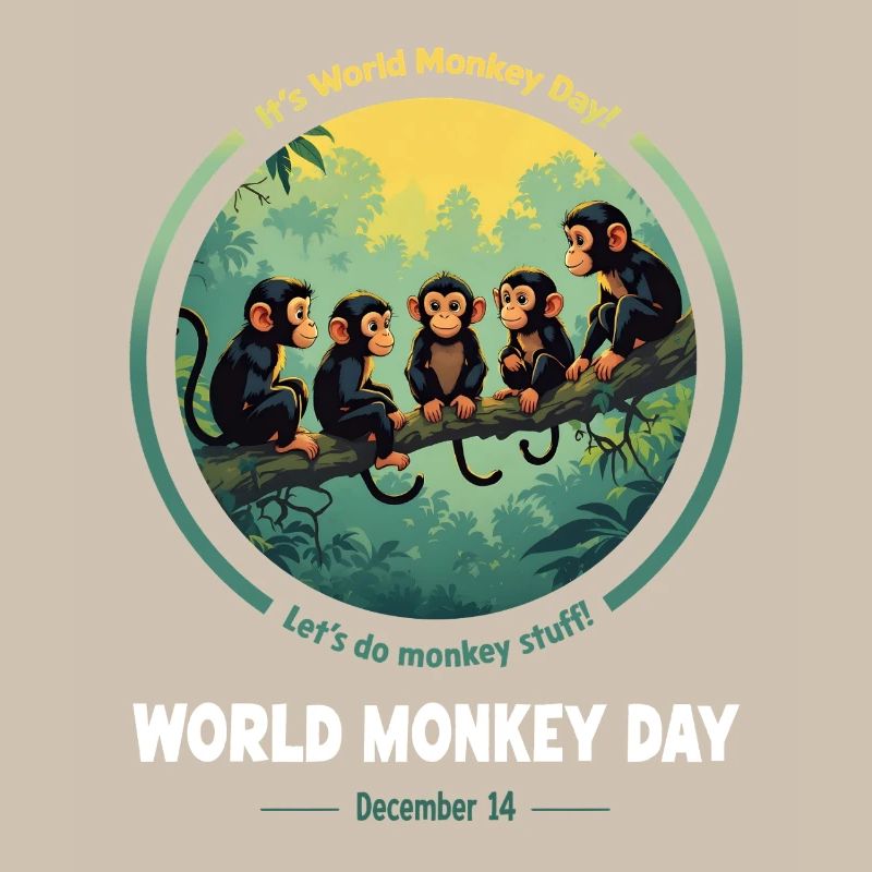 World Monkey Day – December 14th
