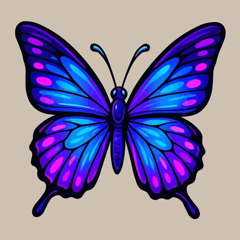 Night Wing Butterfly