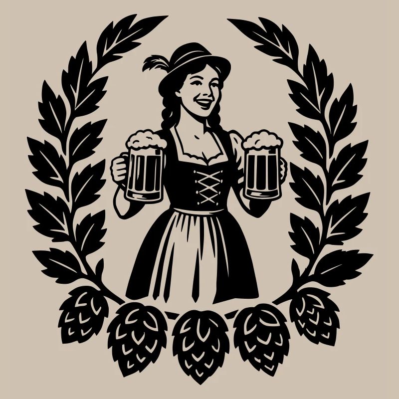 Bier Mädchen