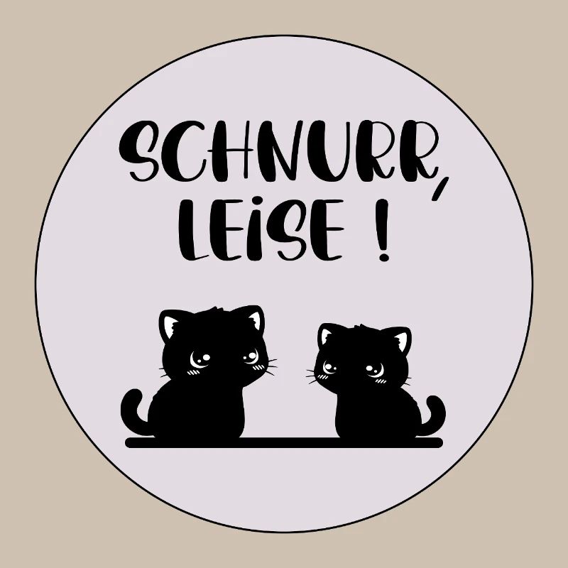 Les chats ronronnent doucement
