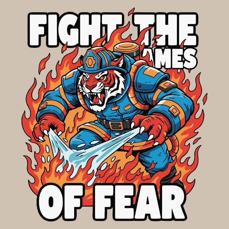 FireTiger combattant la peur