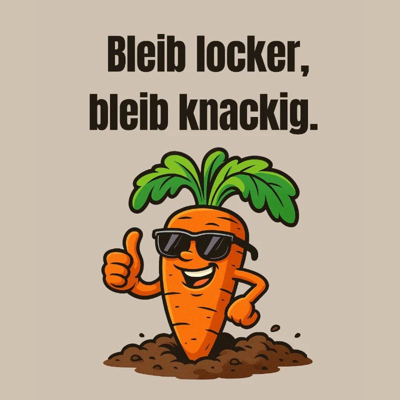 Karotte mit Stil: Locker Knackig