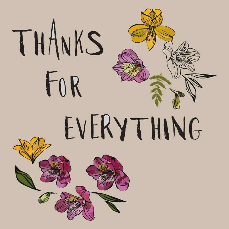 Thanks for everything
