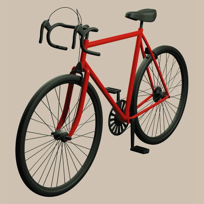 Vélo de route rétro