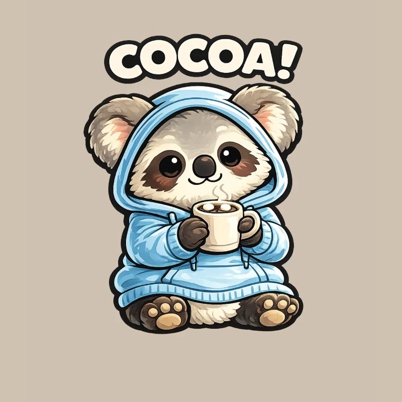 Sweat à capuche Cocoa Panda