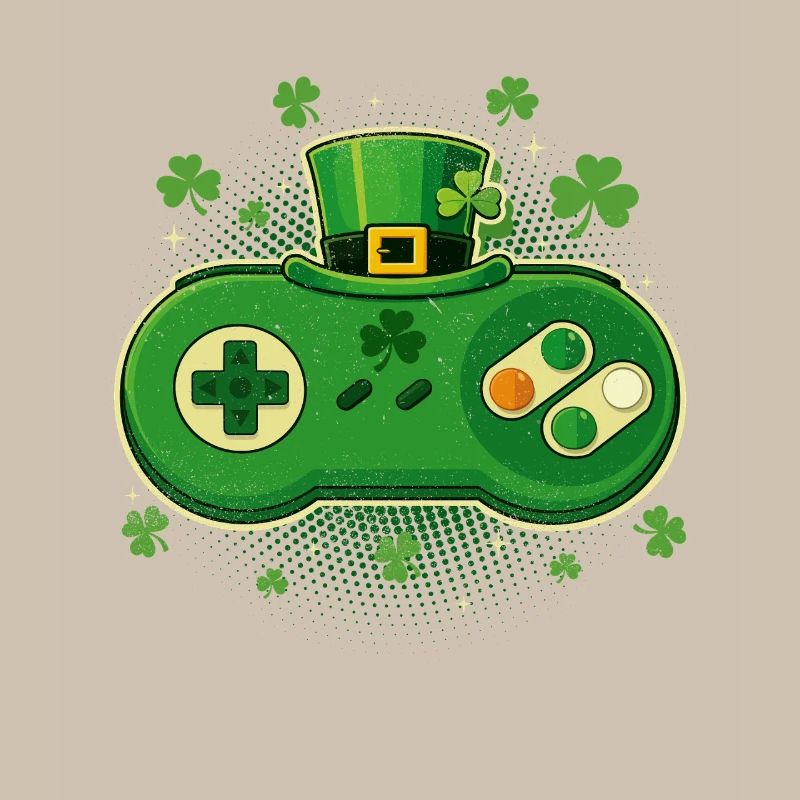Irish Video Game Controller St Pats