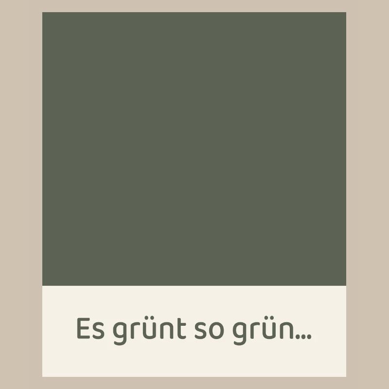 C’est tellement vert – Affiche Modern Fields