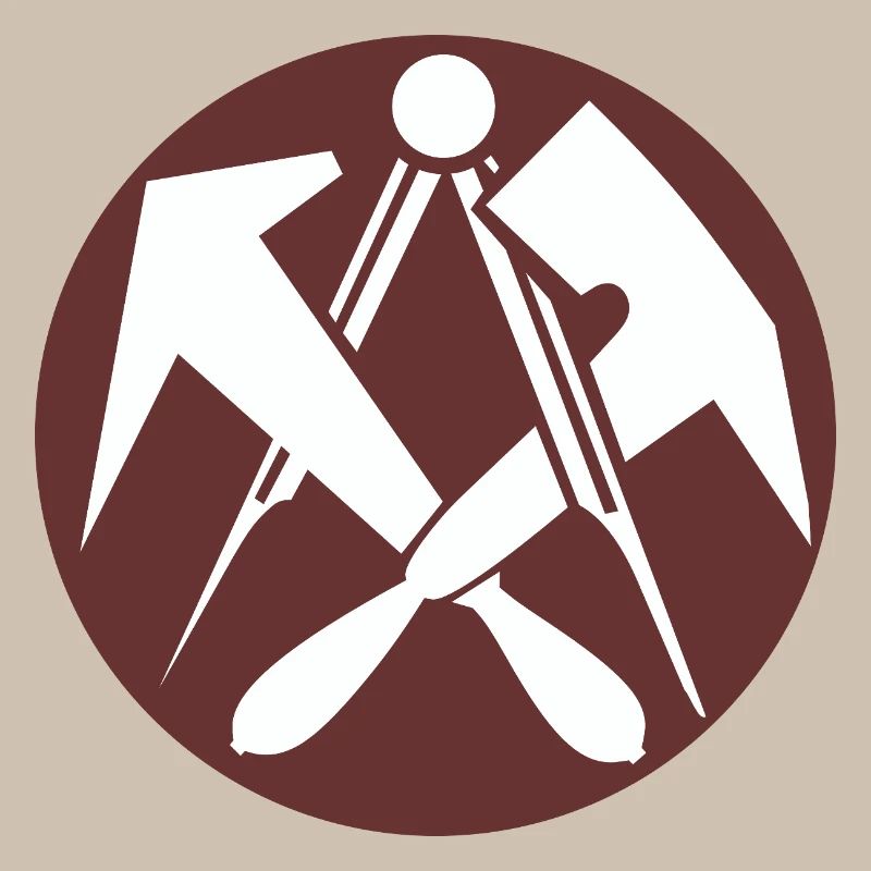 51164_Dachdecker, Zunftzeichen, Berufswappen