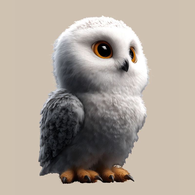 Schneeeule Weiße Eule Kauz Uhu Owl Schnee Eulen