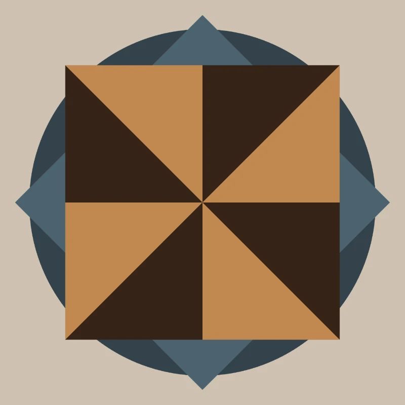 PYRAMIDENKERNGEOMETRIE | Grundformen-Artwork