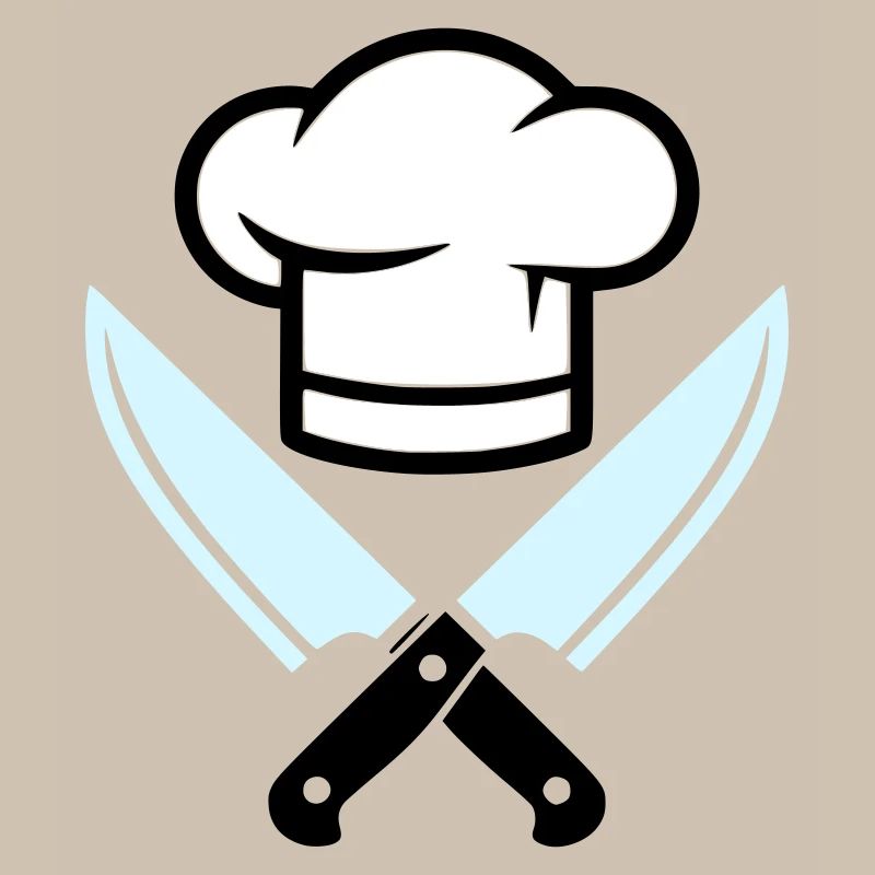 Chef's Hat Knife Logo