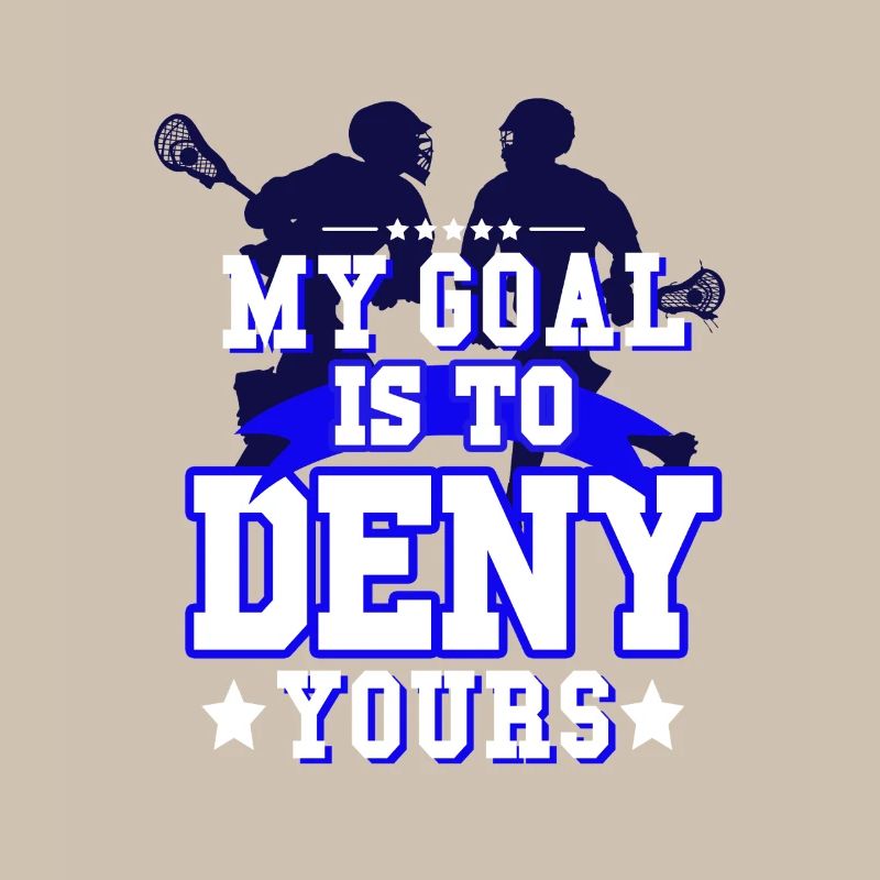 Mon objectif est de refuser votre conception de lacrosse