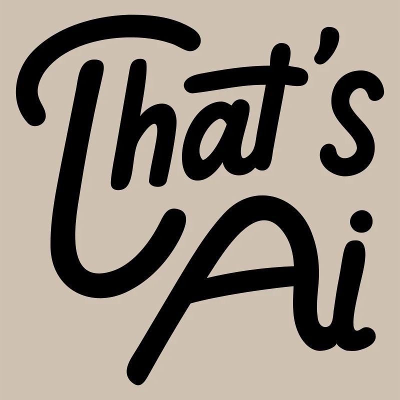 That's AI Handwritten Typography