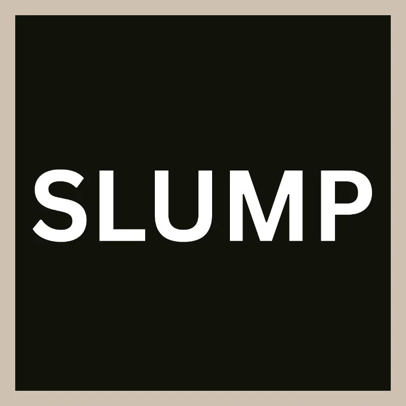 Slump Bold Text on Black
