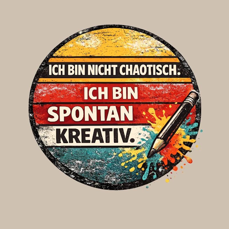Spontaneously creative: Not chaotic