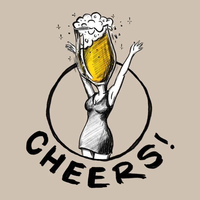 JGA: Bier-Cheers!-Illustration