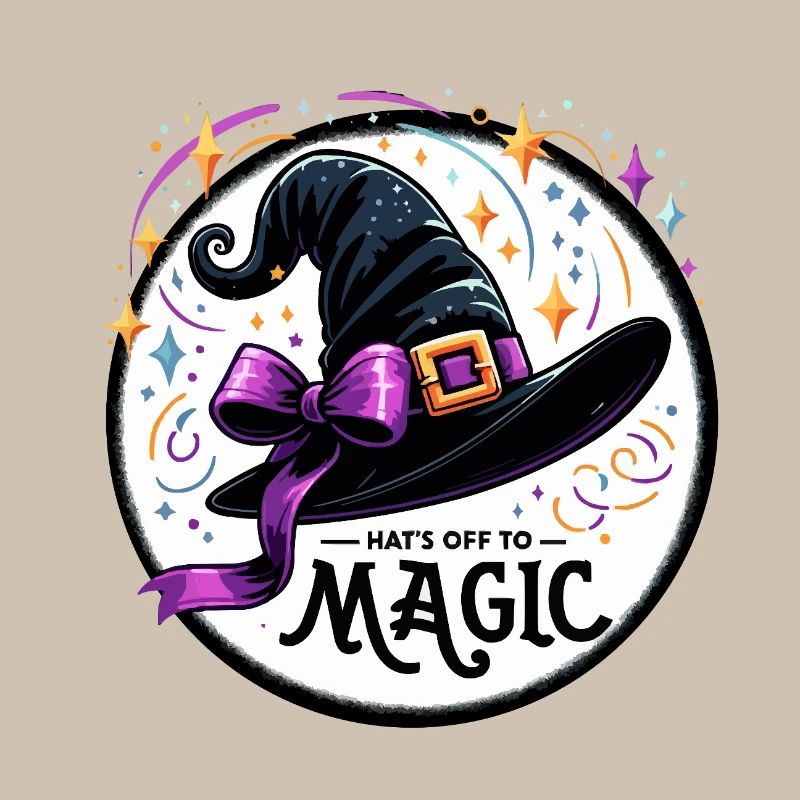 Witch Hat Magic Illustration